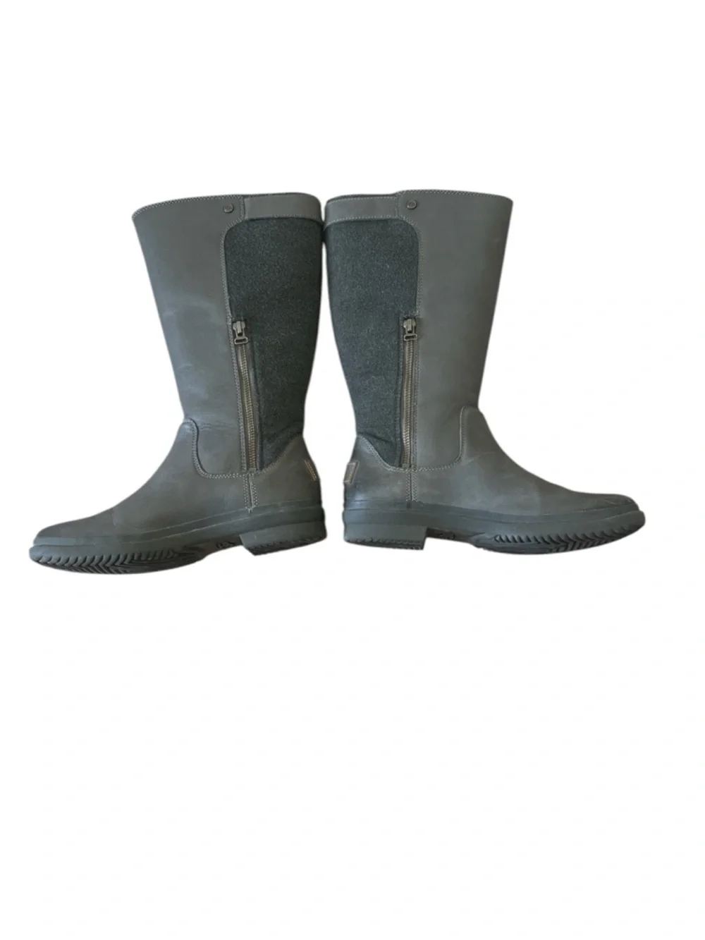 UGG Waterproof Janina Boots - S/N 1017387 -‎ Dark Green/ Gray - Size 8